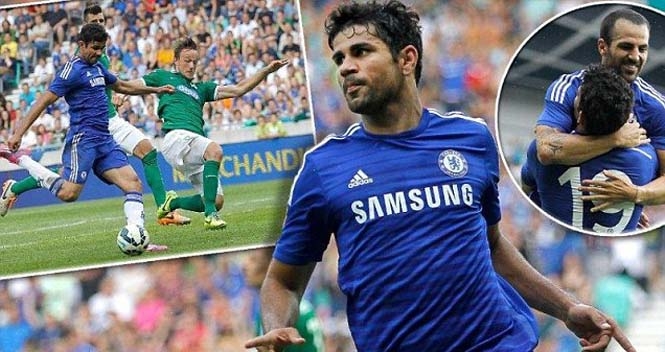 Diego Costa lập công, Chelsea nhọc nhằn đánh bại Olimpija
