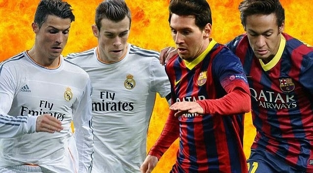 So sánh sức mạnh hàng công Real và Barca