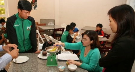 U19 Việt Nam được đảm bảo về vấn đề dinh dưỡng tại Giải U22 ĐNÁ