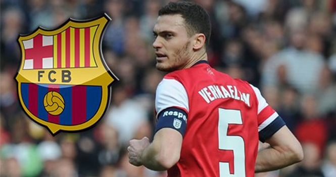 Arsenal đồng ý bán Vermaelen cho Barcelona