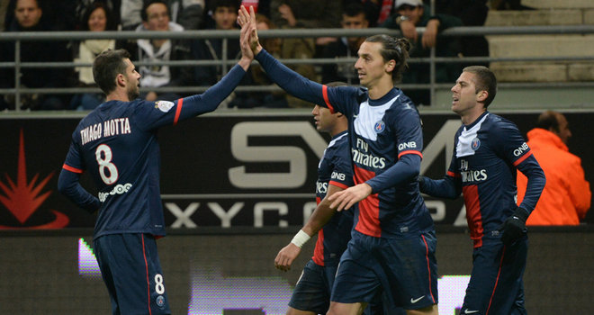 Video clip bàn thắng: Reims 2-2 PSG (VĐQG Pháp 2014/15)