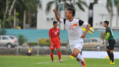 Tuấn Tài tiếc nuối vì chỉ lập được cú đúp vào lưới U21 Singapore