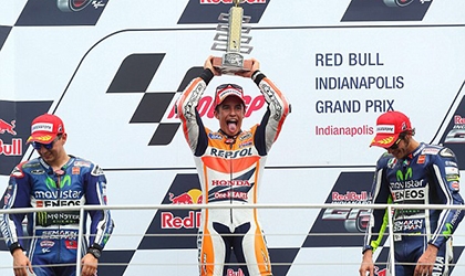 MotoGP chặng 10 Indianapolis: Vẫn là Marquez
