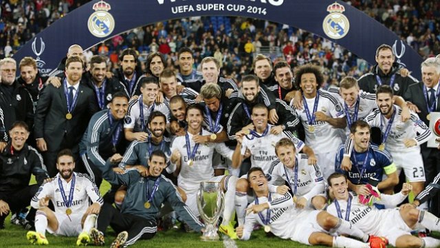 VIDEO: Khoảnh khắc Real Madrid đăng quang siêu Cup châu Âu