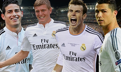Bale nói gì về Toni Kroos và James Rodriguez?