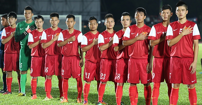 Đội hình ra sân của ĐT U19 Việt Nam trong trận gặp U21 Brunei