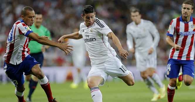 James Rodriguez ghi bàn, Real vẫn bị Atletico cầm chân