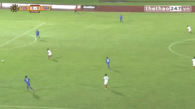 VIDEO clip: Xem giò U19 Thái Lan trong trận thắng 5 sao trước U21 Đông Timo