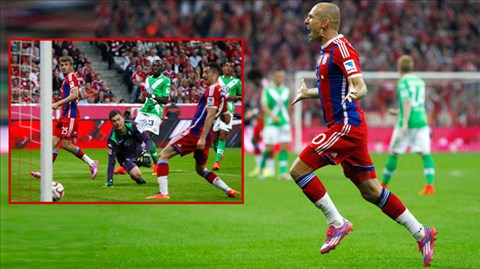 Bayern Munich 2-1 Wolfsburg: Hùm xám khởi đầu thuận lợi