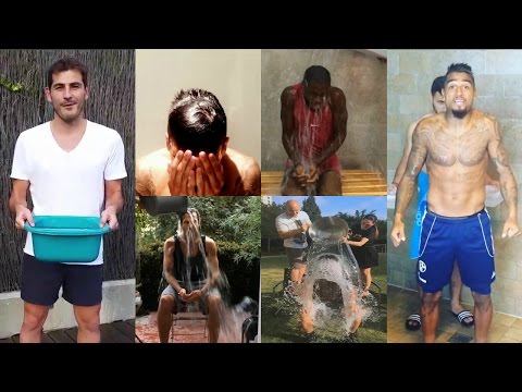 VIDEO: Tổng hợp trò dội nước đá (P3) với Ozil, Kaka, Messi, Djokovic, Casillas, Pique, Beckham...