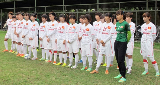 ĐT nữ Việt Nam sẽ đá giao hữu với tuyển nữ Trung Quốc