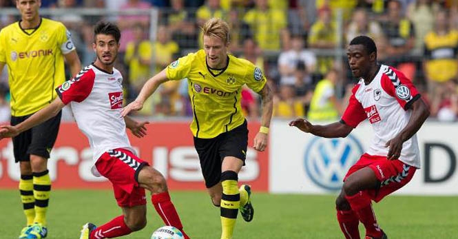 Video clip bàn thắng: FC Augsburg 2-3 Borussia Dortmund(vòng 2 Bundesliga 2014/15)
