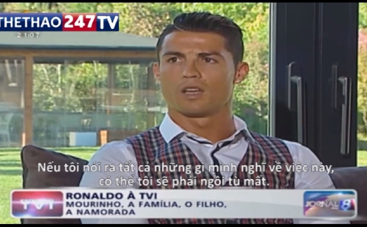 VIDEO: Cristiano Ronaldo có phát biểu gây 'sốc' về Mourinho và Messi