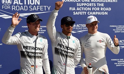 Kết quả phân hạng đua xe F1 chặng 13 - Italian Grand Prix 2014