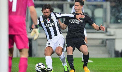 Đã tìm ra Pirlo đệ nhị