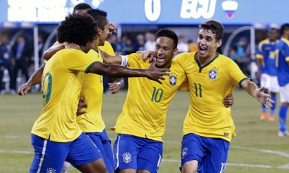 Neymar ‘tịt ngòi’ Brazil vẫn nhẹ nhàng đánh bại Ecuador