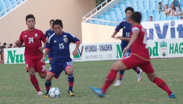 Video clip bàn thắng: U19 Nhật Bản 2-1 U19 Thái Lan (Bán kết U19 Đông Nam Á 2014)