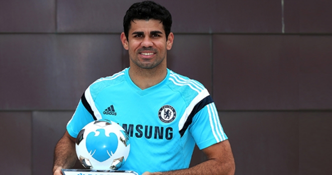 Diego Costa nhận giải thưởng đầu tiên tại Chelsea