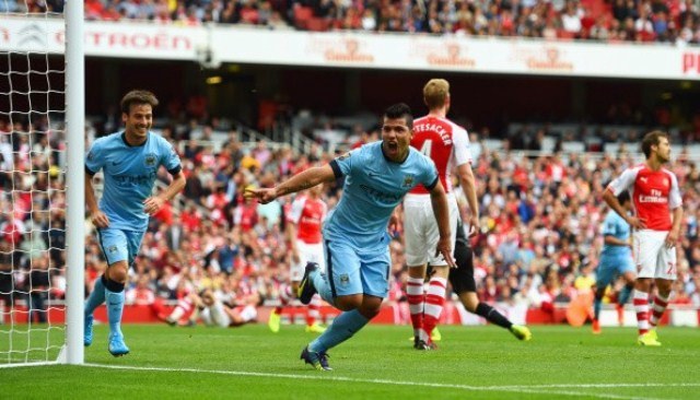 Video clip bàn thắng: Arsenal 2-2 Man City (Vòng 4 - Ngoại hạng Anh 2014/15)