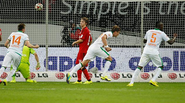 Video clip bàn thắng: Bayer Leverkusen 3 - 3 Wender Bremen (Vòng 3 VĐQG Đức 2014/15)