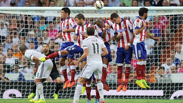 Video clip bàn thắng: Real Madrid 1-2 Atletico Madrid (Vòng 3 - VĐQG Tây ban Nha 2014/15)