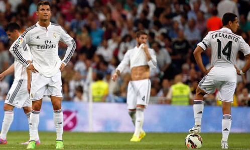 Chưa đầy 4 tháng, Real Madrid xuống dốc không phanh
