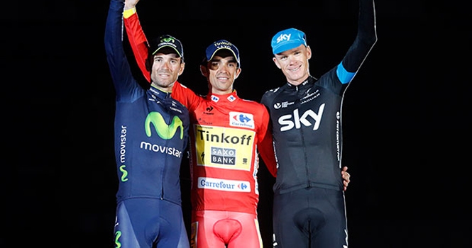 Alberto Contador đoạt áo đỏ chung cuộc giải đua xe đạp Vuelta a España