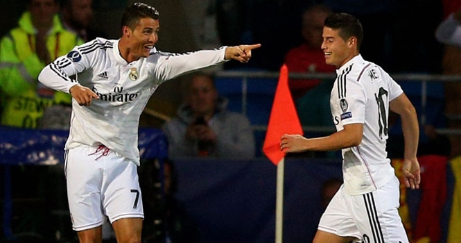 James Rodriguez bực tức vì bị cấm tập cùng Cris Ronaldo