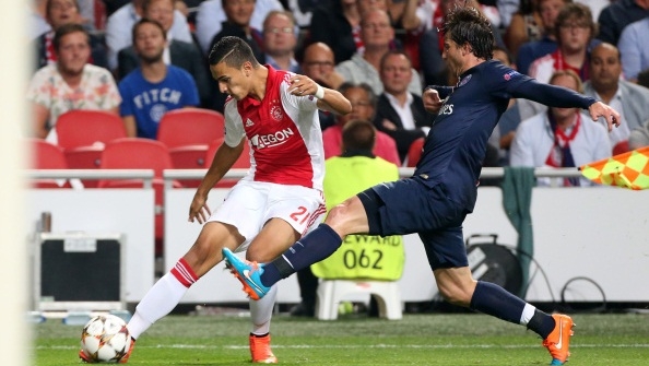 Video clip bàn thắng Ajax 1-1 PSG (Bảng F Cúp C1 2014/2015)