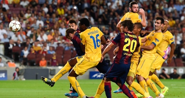 Video clip bàn thắng Barcelona 1-0 APOEL (Bảng F Cúp C1 2014/2015)