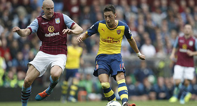 Video clip bàn thắng: Aston Villa 0 - 3 Arsenal ( Vòng 5 - Ngoại Hạng Anh 2014/15)