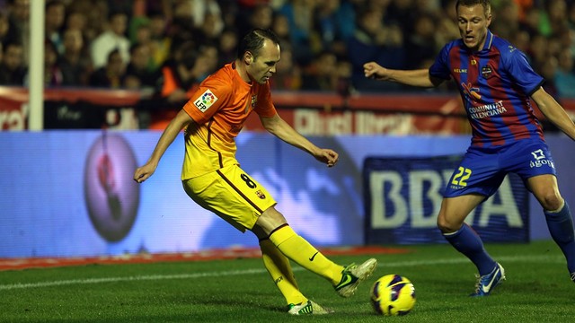 Video clip bàn thắng: Levante 0 - 5 Barcelona ( Vòng 4 - VĐQG Tây Ban Nha 2014/15)