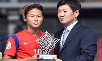 'Messi Hàn Quốc' xuất sắc nhất giải U16 châu Á