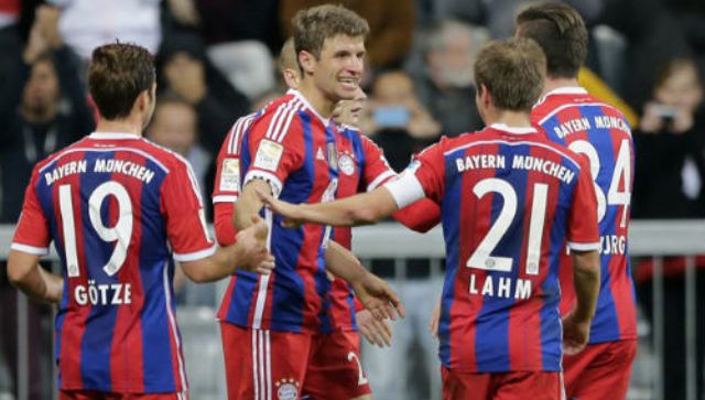 Video clip bàn thắng: Bayern Munich 4–0 Paderborn (Vòng 5 - VĐQG Đức 2014/15)