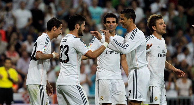 Video clip bàn thắng: Real Madrid 5 - 1 Elche ( Vòng 5 - VĐQG Tây Ban Nha 2014/15)