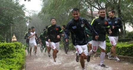 U19 Việt Nam tiếp tục gặp khó khăn trong khâu tập luyện