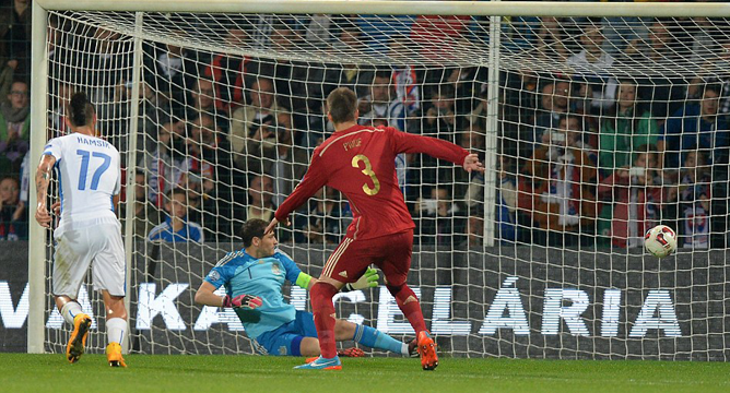 Video clip bàn thắng: Tây Ban Nha thua sốc Slovakia ở vòng loại Euro 2016
