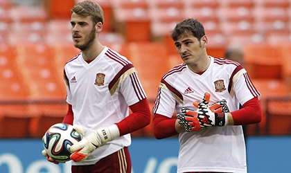 NHM muốn De Gea thế chỗ Casillas