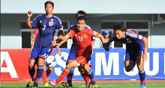 Video clip bàn thắng: U19 Việt Nam 1 - 3 U19 Nhật Bản (Bảng C - U19 Châu Á)