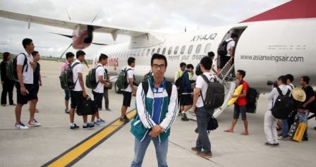 U19 Việt Nam di chuyển bằng máy bay riêng đến Yangon