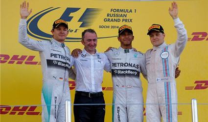 Kết quả đua xe F1 chặng 16 - Russian Grand Prix 2014