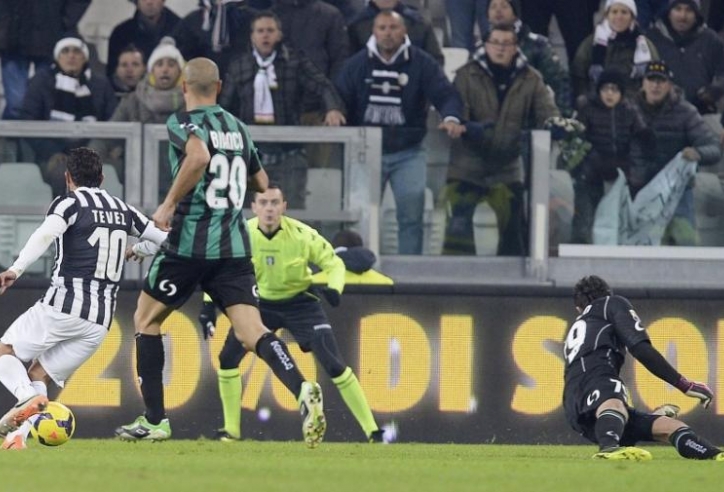 Video clip bàn thắng: Sassuolo 1 - 1 Juventus - Bà đầm già gặp khó