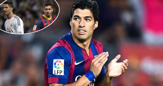 Luis Suarez so sánh Ronaldo và Messi như thế nào?