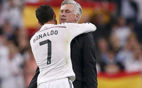 Vì Cris Ronaldo, HLV Ancelotti chỉ trích Chủ tịch FIFA