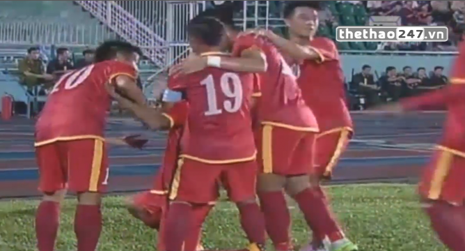 VIDEO clip bàn thắng: ĐT Việt Nam 3-0 SV Hàn Quốc