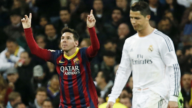 Video clip chế: Phản ứng của Ronaldo khi nghe tin Messi ghi bàn thứ 71 ở C1