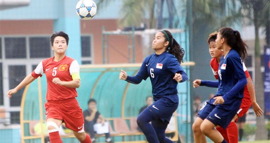 Vòng loại U19 nữ châu Á 2015: Chủ nhà quyết giành điểm trước Hồng Kông
