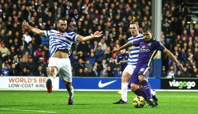 Video clip bàn thắng: QPR 2-2 Man City - Aguero tỏa sáng