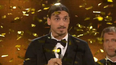 Ibrahimovic nhận giải thưởng cao quý