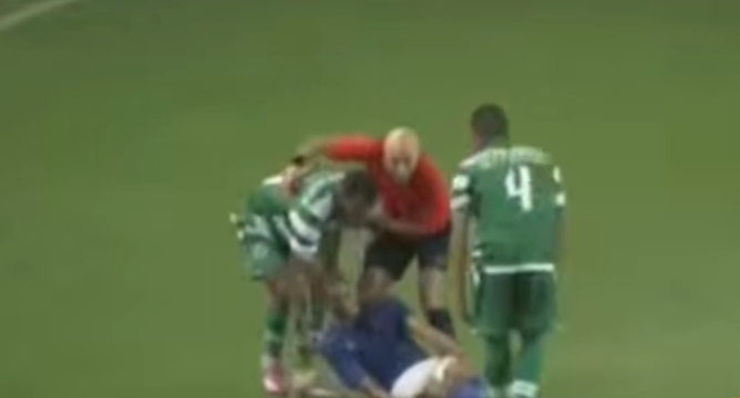 VIDEO: Hành động thiếu fairplay của Nani trong màu áo Sporting